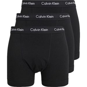 Calvin Klein Boxershorts - Heren - 3-pack - Zwart - Maat S
