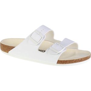 Birkenstock Arizona BF 1019061, Unisex, Wit, Slippers, maat: 43