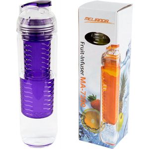 drinkfles met fruitinfusers-s800 mls-spaarss-sMeliandas-swaterfles