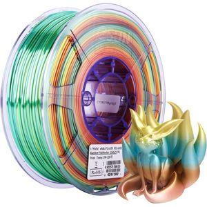DiverseGoods Zijde Magie PLA Filament 1.75mm - Regenboog - Maatnauwkeurigheid +/-0.05mm - 1KG Spoel (2.2 LBS) - 3D Printing Filament voor 3D Printers