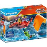 PLAYMOBIL City Action Redding op zee: kitesurfersredding met boot - 70144