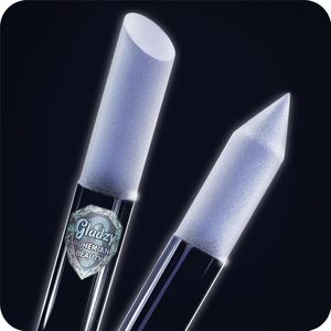 Glazen nagelriemduwer en manicuregerei - Professionele kwaliteit - 4 stuks - Glanzend
