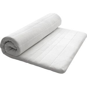 Nova Sleep - Topmatras 90x200 - Traagschuim 14cm - Topper matras Nasa Visco