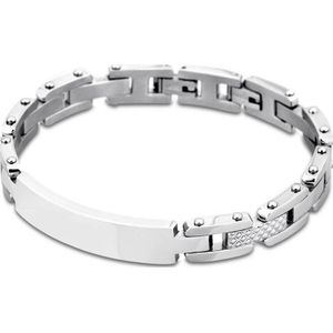 Lotus style LS1578-2/1 - armband - zilverkleurig staal - 21cm