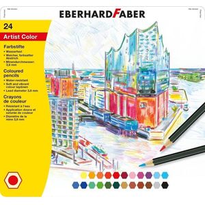 Eberhard Faber Kleurpotloden Artist Color 17,5 Cm Hout 25-delig