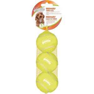 Squeaky tennis ball 3-pack 6,35cm
