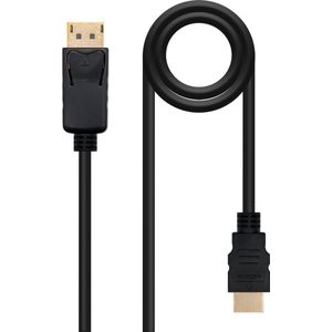 DisplayPort to HDMI Adapter NANOCABLE 10.15.430 Black