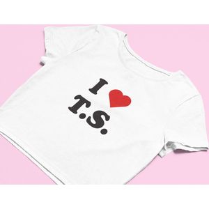 Taylor Swift crop top - Katoen - Taylor Swift tour - Taylor Swift Merch - Maat S