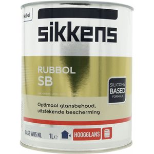 Sikkens Rubbol SB ral 9018 1 liter papyrus wit