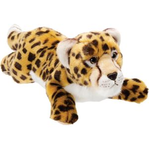 Pluche Knuffel Dieren Cheetah/Jachtluipaard 30 cm - Speelgoed Knuffelbeesten