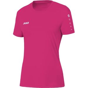 Jako Team Shirt Korte Mouw Dames - Roze | Maat: 42