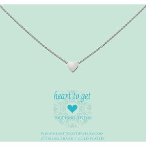 Heart to Get Hanger Hart - Dames - Zilver - Zilverkleurig