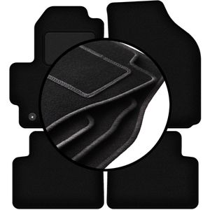 Complete set veloursmatten voor: Chevrolet Spark II M200 hatchback (2005-2009)