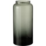 Dulaire Vaas Gerookt Glas Grijs 40 cm