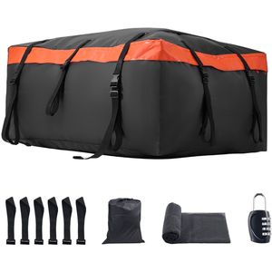 20 Kubieke Voet Dakdragertas Voor Auto, 840d Pvc Waterdichte Dakdragertas, Antislipmat, Slot, 6 Deurhaken, voor Alle Voertuigen