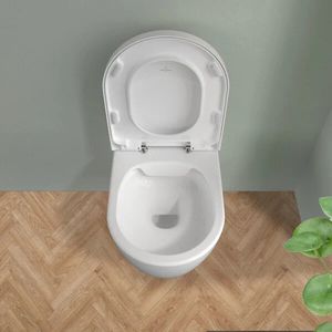 VILLEROY & BOCH Toiletzitting O.Novo wit met softclose