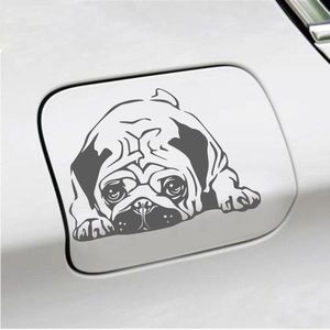 Bumpersticker - Hond - 11,6 X 16 - Antraciet