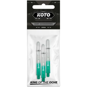 KOTO King Grip Colors Jade Clear - Dart Shafts