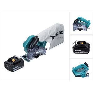 Makita DCC 500 M1 accu-diamantslijper 18 V 125 mm borstelloos + 1x accu 4.0 Ah - zonder lader