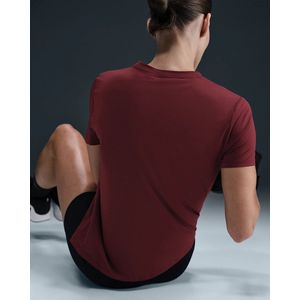 NIKE - nike one classic women's dri-fit sh - Training t-shirt korte mouw dames - Rood