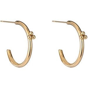 Karma symbols oorbel M1981 Bee goud