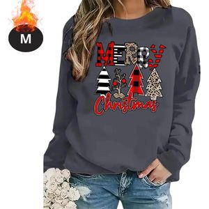 Nivard Kersttrui - Dames - Foute Kersttrui - Christmas Sweater - Kerst Sweater - Christmas Jumper - Pyjama - Grijs - M