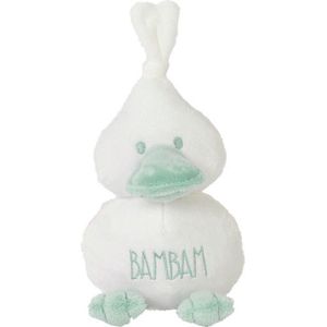 BamBam Knuffel Eend - Lagoon groen - Baby knuffel