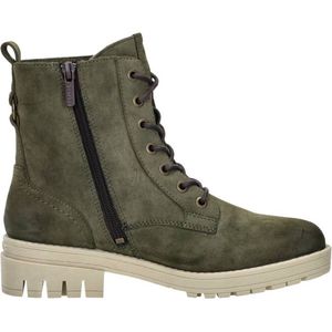 Mustang Veterschoenen Hoog Veterschoenen Hoog - groen