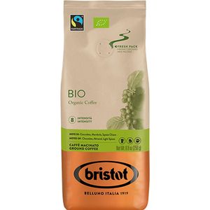 Bristot BIO 100% biologische koffie - 5 x 200 gram