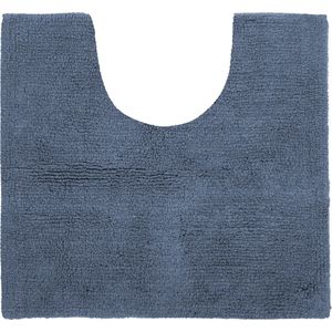 Toiletmat RIVA - katoen antislip, SET/2, 50X45cm, stone blue