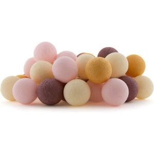Cotton Ball Lights - Indoor lichtslinger - sfeerverlichting - LED - USB aansluiting - Juice - 35 lampjes
