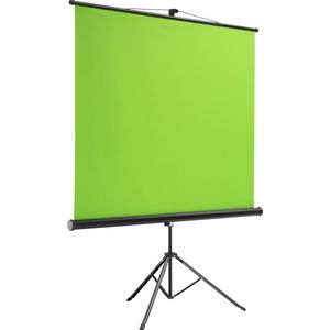 Maclean - Green screen op statief, 92"", 150x180cm, in hoogte verstelbaar, MC-931