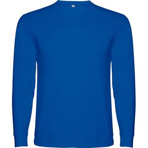 2 Pack Kobalt Blauw Effen t-shirt lange mouwen model Pointer merk Roly maat 3XL