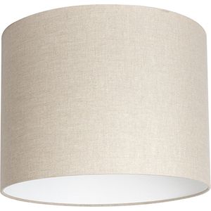 Uniqq Lampenkap stof creme/gemêleerd Ø 40 cm – 40 cm hoog