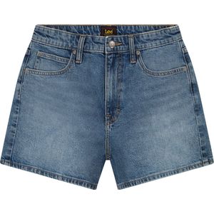 LEE CAROL SHORT BLUE WIRE REGULAR DENIM SHORT-DAMES