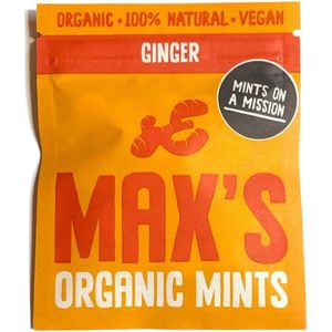 Max's Organics Ginger Mints 17GR