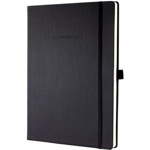 Sigel notitieboek - Conceptum Pure - A4 - zwart - hardcover - 194 pagin's - 80 grams - lijn - SI-CO112