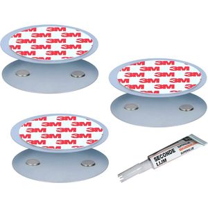 Magnetisch ophangsysteem (7 cm diameter, voor wand en plafond)