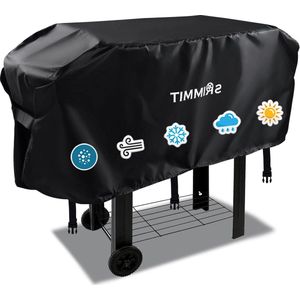 Grill Cover 36 Inch Heavy Duty Waterdichte Char Broil Griddle Cover voor Barbecue BBQ Grill buiten - Upgraded met Nano Coating - geschikt voor 1554 1825 Weber - zwart