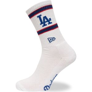New Era MLB Los Angeles Dodgers Socks PREMIUM - 39/42 - Sportsokken Wit - Sokken Wit Unisex - Sokken Heren 39 42