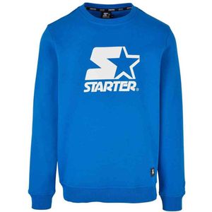 Starter Black Label - Logo Crewneck sweater/trui - S - Blauw