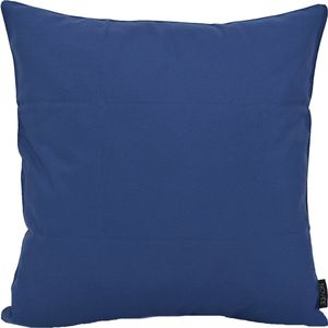 Zara Kussenhoes - Navy Blauw | Outdoor / Buiten | 45 x 45 cm | Polyester