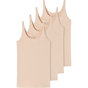 Schiesser Dames onderhemd 4 pack 95/5 organic cotton