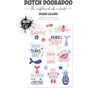 Dutch Doobadoo Dutch Sticker Ocean calling A5 (EN) 491.201.002 (02-24)