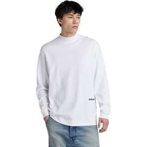 G-star D23879-c812 Lange Mouwenshirt Wit M Man