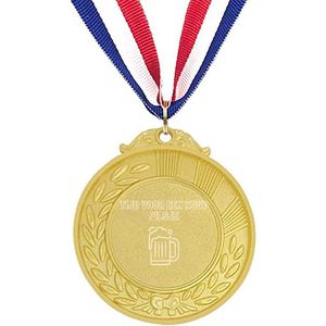 Akyol - tijd voor een koud pilsje medaille goudkleuring - Bier - familie vrienden - cadeau