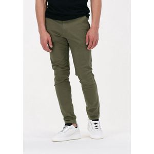 Dstrezzed Charlie Chino Pants Stretch Twill Broeken Heren - Olijf - Maat 30/32