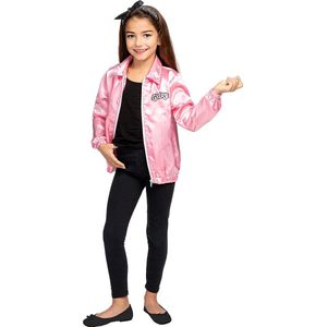 FUNIDELIA Pink Ladies jas - Grease verkleedkleding voor meisjes - Maat: 122 - 134 cm