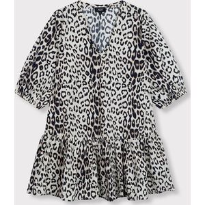Leopard babydoll dress - ALIX The Label