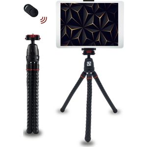 SEFID - Statief - MT850 Mini - Tripod – Flexibele standaard voor GoPro , iPhone , iPad en Tablet – Zwart